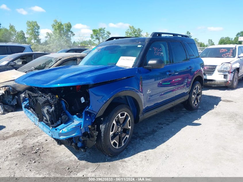 2024 Ford Bronco Sport Outer Banks VIN: 3FMCR9C67RRE24081 Lot: 39620833