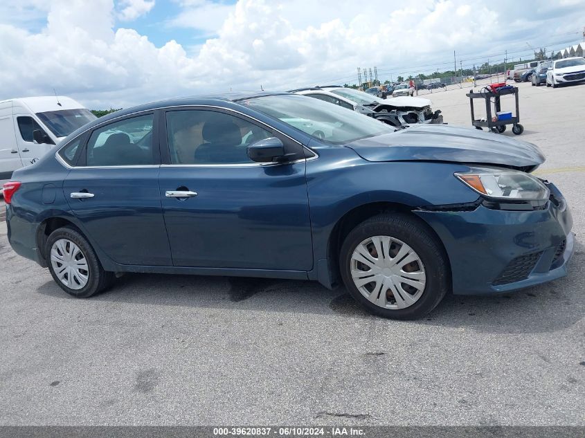 2016 Nissan Sentra Sv VIN: 3N1AB7APXGL672411 Lot: 39620837