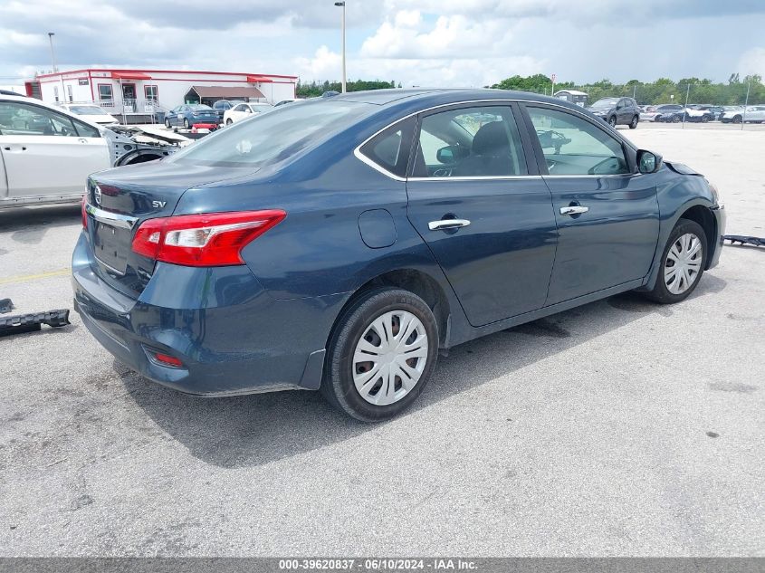 2016 Nissan Sentra Sv VIN: 3N1AB7APXGL672411 Lot: 39620837