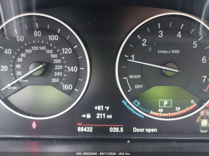 2015 BMW 328I xDrive VIN: WBA3B3C59FF547061 Lot: 39620840