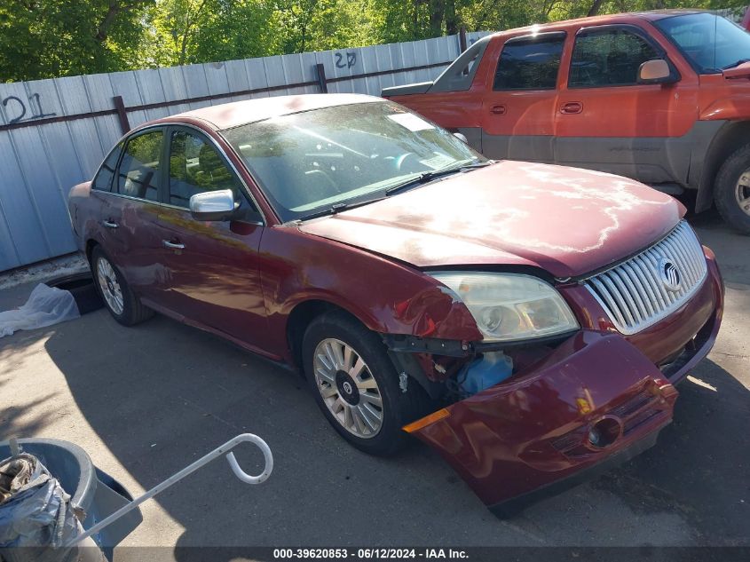 2008 Mercury Sable VIN: 1MEHM40W68G605435 Lot: 39620853