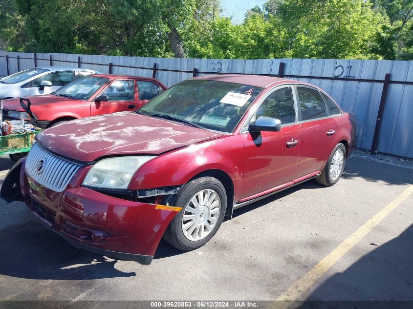 2008 Mercury Sable VIN: 1MEHM40W68G605435 Lot: 39620853