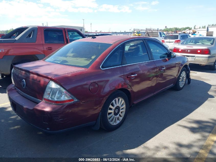 2008 Mercury Sable VIN: 1MEHM40W68G605435 Lot: 39620853