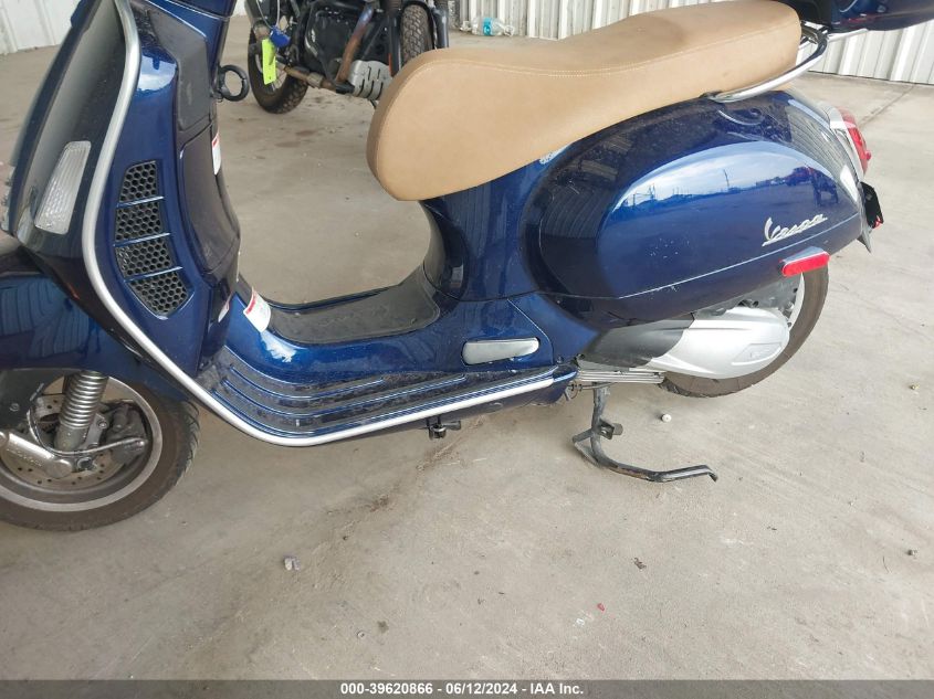 2022 Vespa Gts 300 Super VIN: ZAPMA39M4N5101203 Lot: 39620866