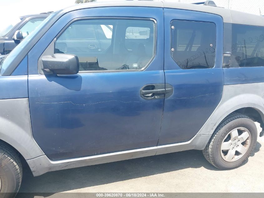 2003 Honda Element Ex VIN: 5J6YH18593L016177 Lot: 39620870