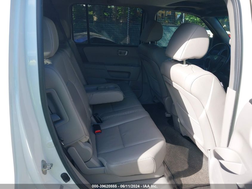 2012 Honda Pilot Ex-L VIN: 5FNYF3H58CB032476 Lot: 39620885