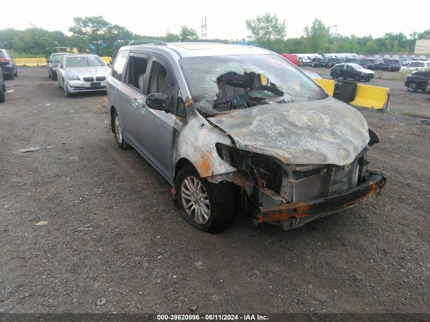 2012 Toyota Sienna Xle V6 8 Passenger VIN: 5TDYK3DC9CS273071 Lot: 39620896