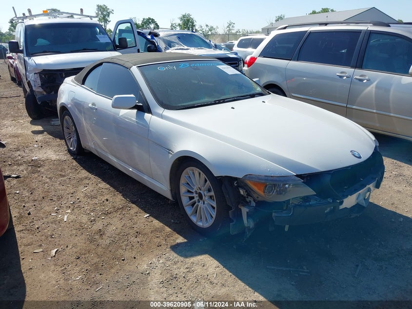 2006 BMW 650I VIN: WBAEK13406CN75238 Lot: 39620905