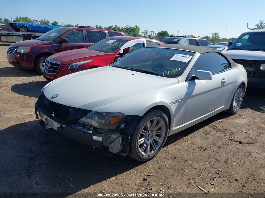 2006 BMW 650I VIN: WBAEK13406CN75238 Lot: 39620905