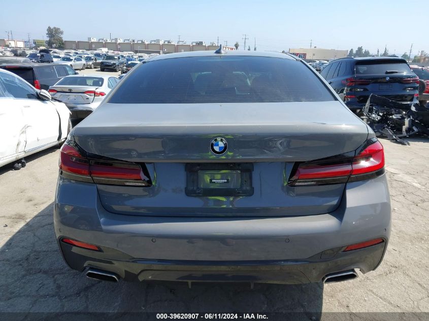 2022 BMW 540 I xDrive VIN: WBA73BJ0XNWX51317 Lot: 39620907