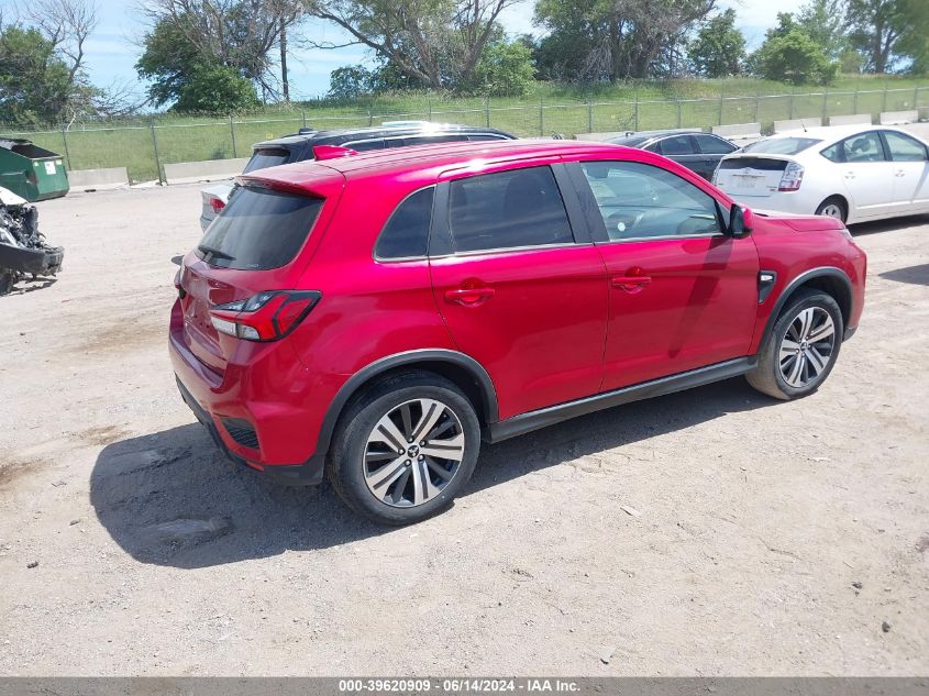 2021 Mitsubishi Outlander Sport 2.0 Be Awc/2.0 Es Awc/2.0 Le Awc/2.0 Se Awc VIN: JA4ARUAU3MU020965 Lot: 39620909