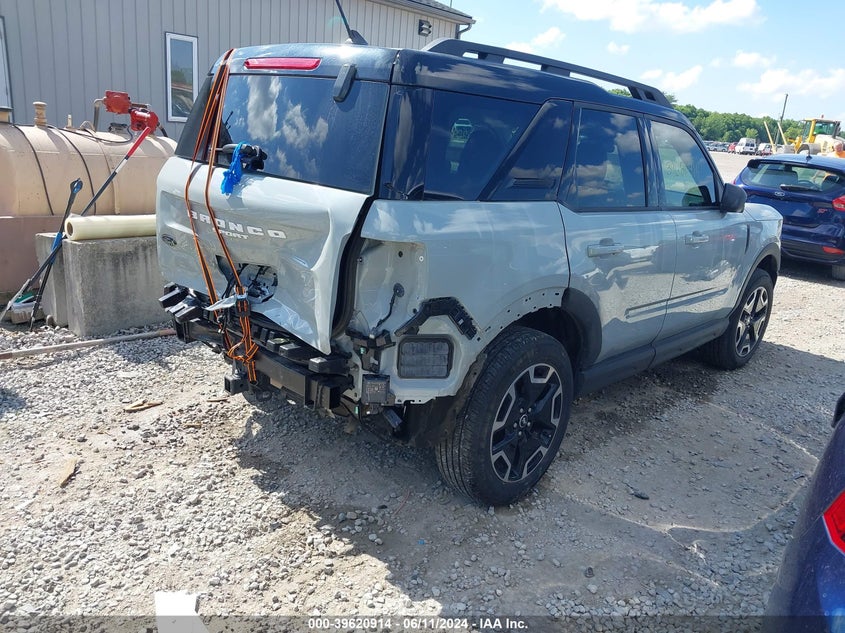 2022 Ford Bronco Sport Outer Banks VIN: 3FMCR9C68NRD10164 Lot: 39620914