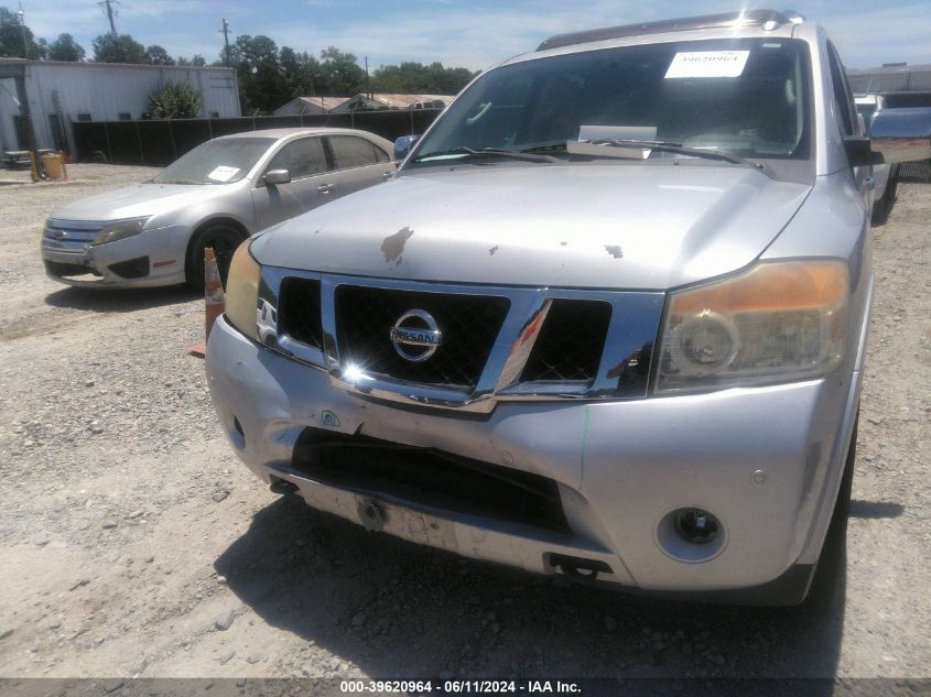 2010 Nissan Armada Platinum VIN: 5N1BA0NE4AN622269 Lot: 39620964