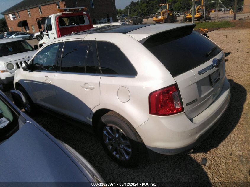 2012 Ford Edge Limited VIN: 2FMDK3K9XCBA68393 Lot: 39620971