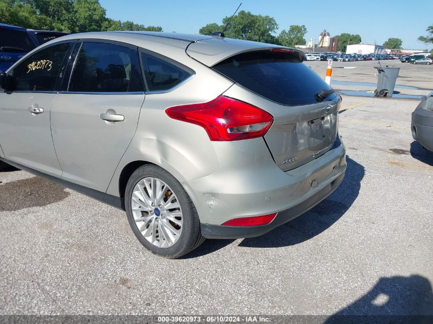 2015 Ford Focus Titanium VIN: 1FADP3N2XFL293704 Lot: 39620973