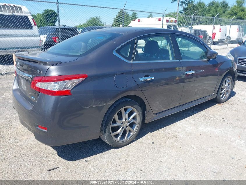 2013 Nissan Sentra Sr VIN: 3N1AB7AP6DL614100 Lot: 39621021