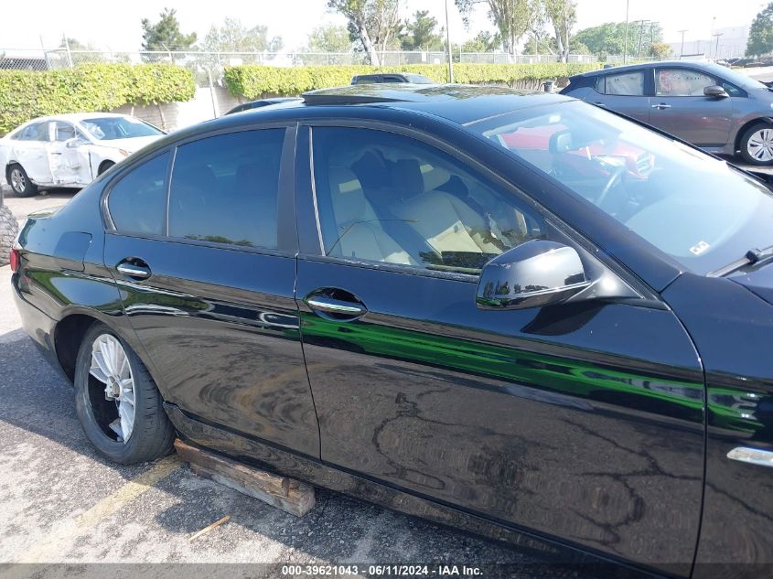 2012 BMW 535I VIN: WBAFR7C51CC814206 Lot: 39621043