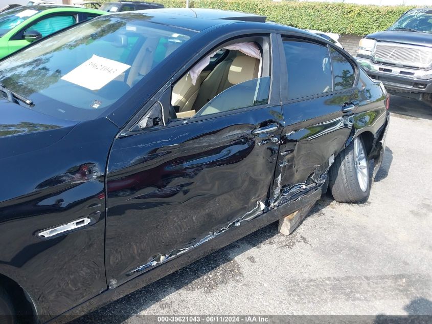 2012 BMW 535I VIN: WBAFR7C51CC814206 Lot: 39621043