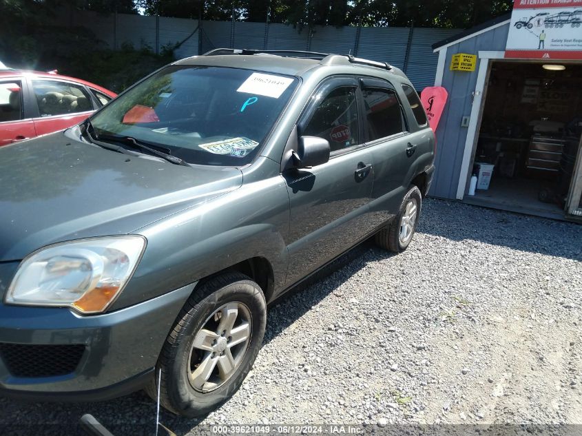 2009 Kia Sportage Lx V6 VIN: KNDJE723397570147 Lot: 39621049