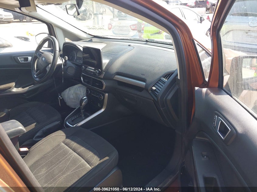 VIN MAJ6S3GL2KC250255 2019 FORD ECOSPORT SE