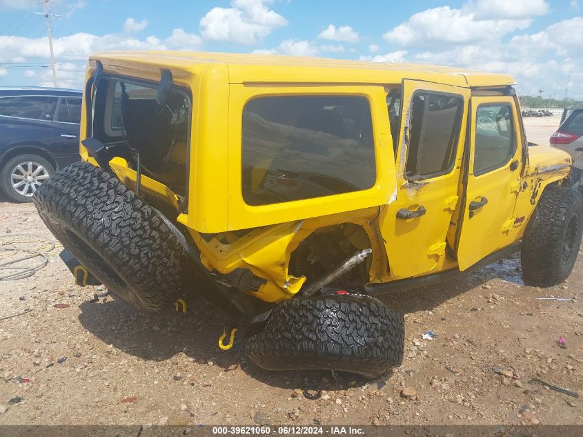 2019 Jeep Wrangler Unlimited Rubicon 4X4 VIN: 1C4HJXFN3KW513173 Lot: 39621060