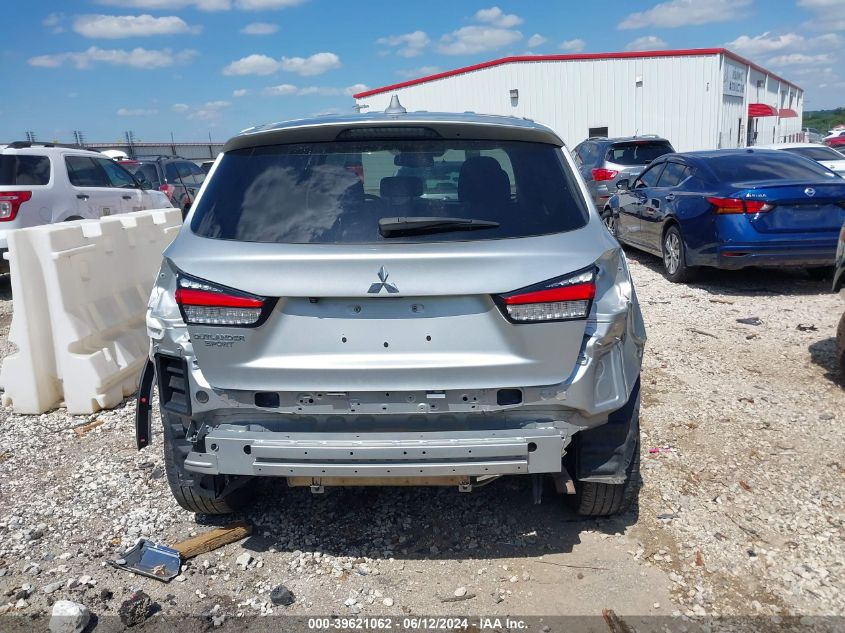 2021 Mitsubishi Outlander Sport 2.0 Be 2Wd/2.0 Es 2Wd/2.0 Le 2Wd/2.0 S 2Wd VIN: JA4APUAU1MU034689 Lot: 39621062