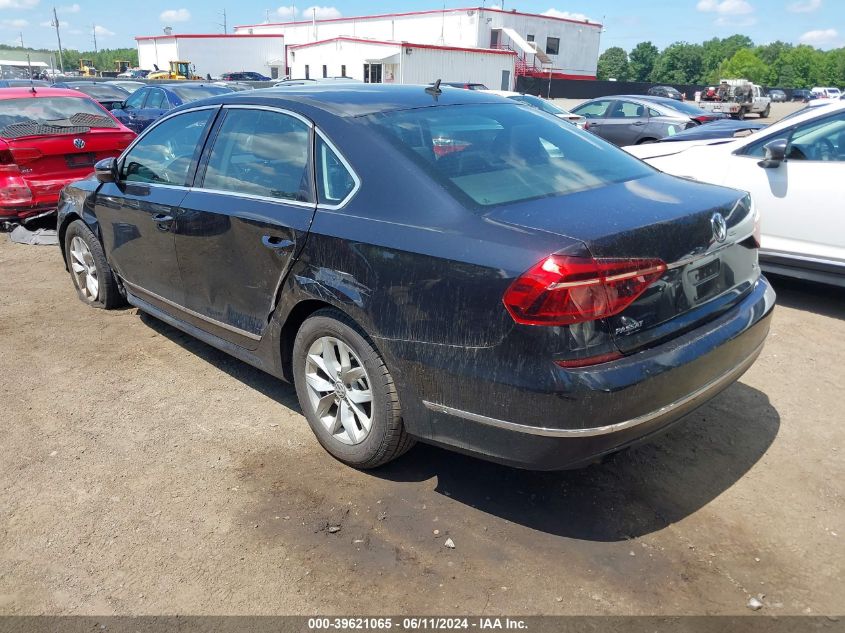 2017 Volkswagen Passat 1.8T S VIN: 1VWAT7A39HC017075 Lot: 39621065