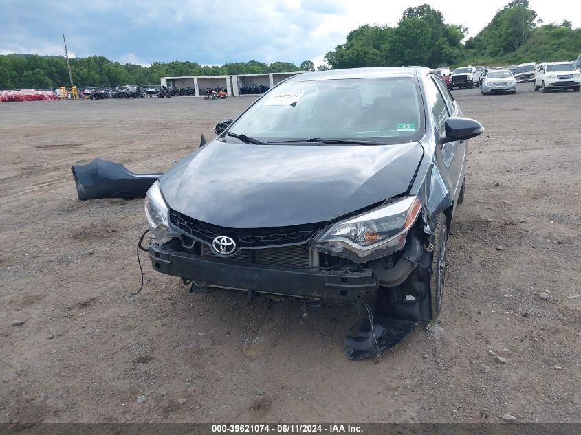 2015 Toyota Corolla S Plus VIN: 2T1BURHE4FC360209 Lot: 39621074