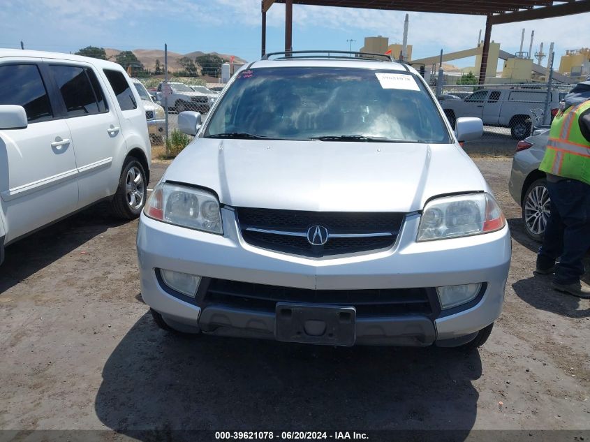2003 Acura Mdx VIN: 2HNYD18843H530005 Lot: 39621078