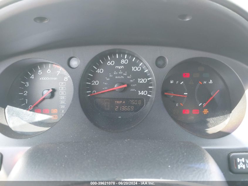 2003 Acura Mdx VIN: 2HNYD18843H530005 Lot: 39621078