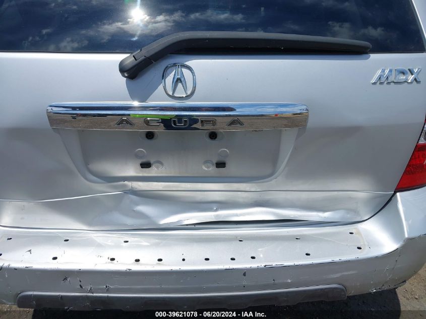 2003 Acura Mdx VIN: 2HNYD18843H530005 Lot: 39621078