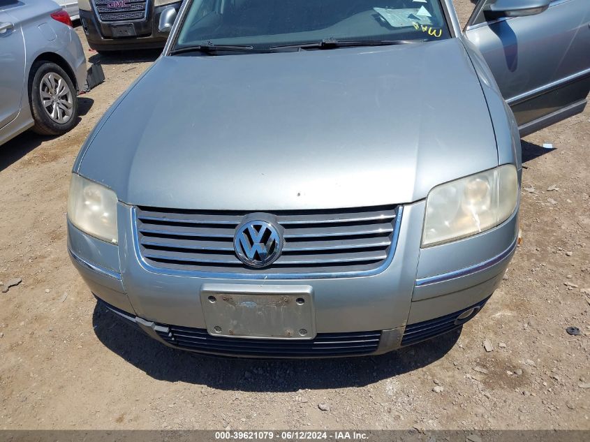 2004 Volkswagen Passat Gls VIN: WVWVD63B44E233544 Lot: 39621079