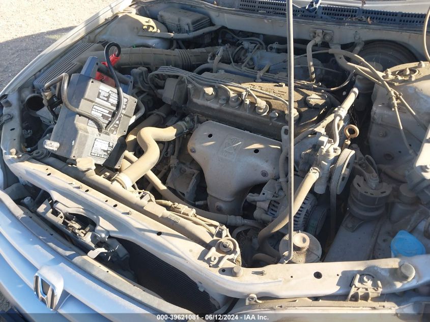 2001 Honda Accord 2.3 Lx VIN: JHMCG56491C012940 Lot: 39621081