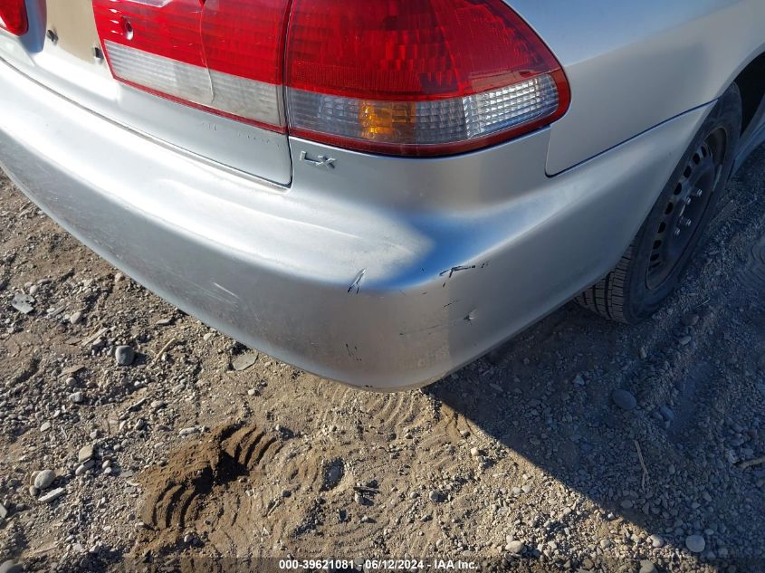 2001 Honda Accord 2.3 Lx VIN: JHMCG56491C012940 Lot: 39621081