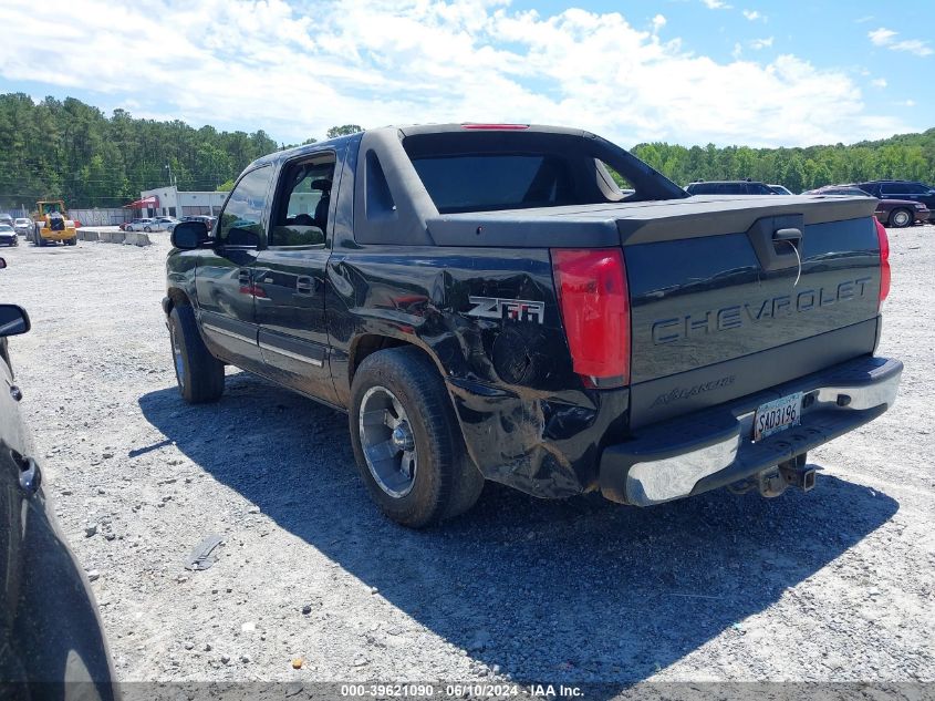 2004 Chevrolet Avalanche 1500 VIN: 3GNEC12T34G285392 Lot: 39621090