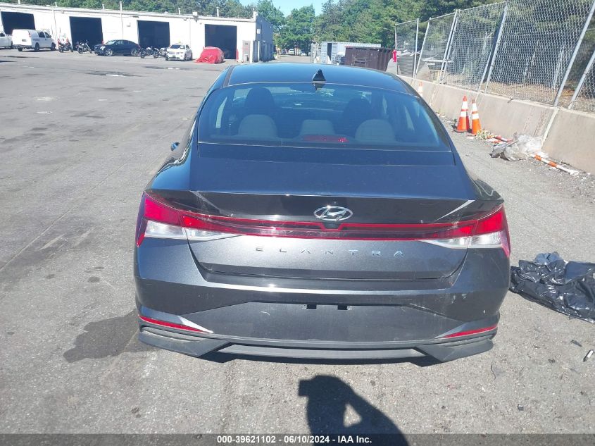 5NPLM4AG5NH071483 2022 Hyundai Elantra Sel