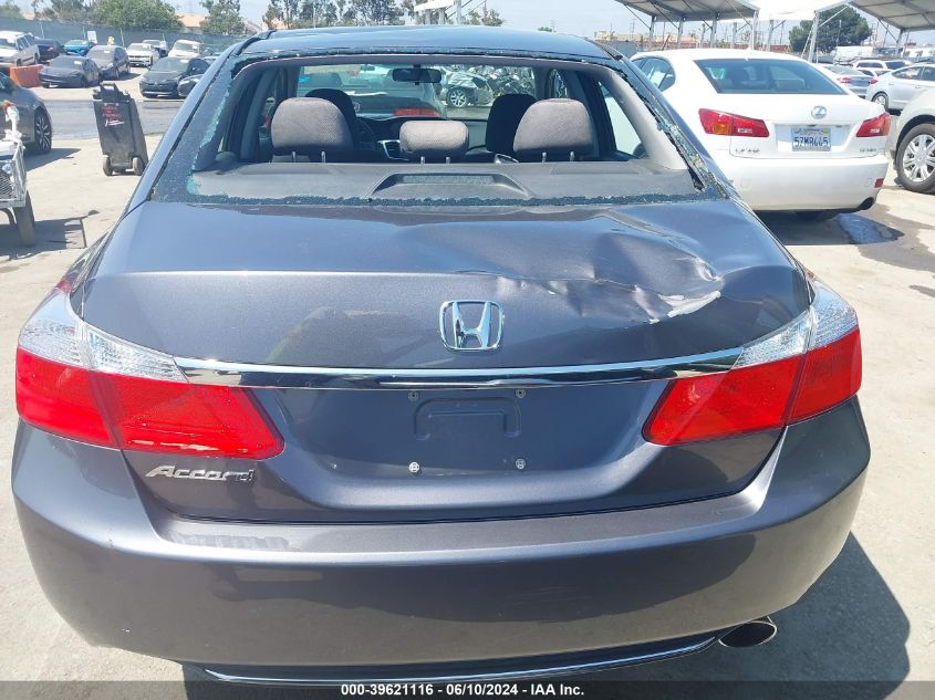 2014 Honda Accord Ex VIN: 1HGCR2F79EA162585 Lot: 39621116