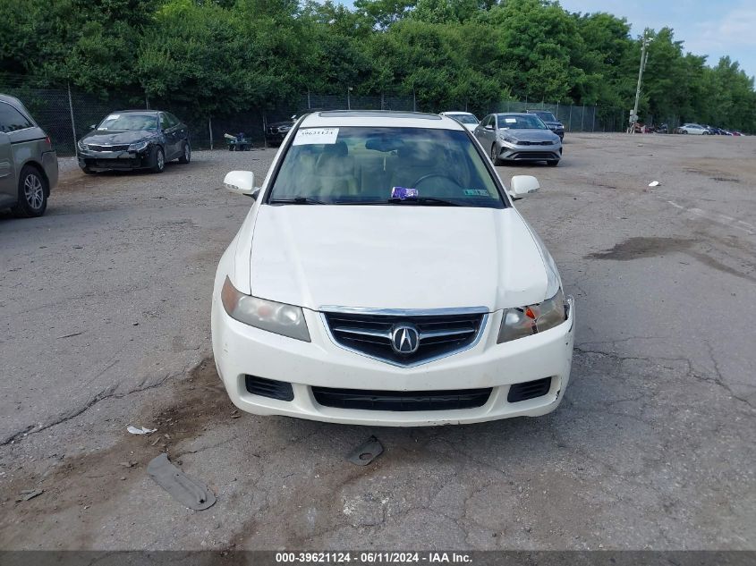 2005 Acura Tsx VIN: JH4CL96935C005681 Lot: 39621124