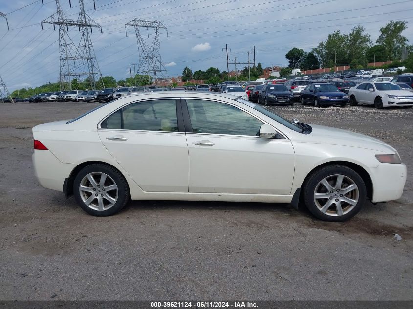 2005 Acura Tsx VIN: JH4CL96935C005681 Lot: 39621124