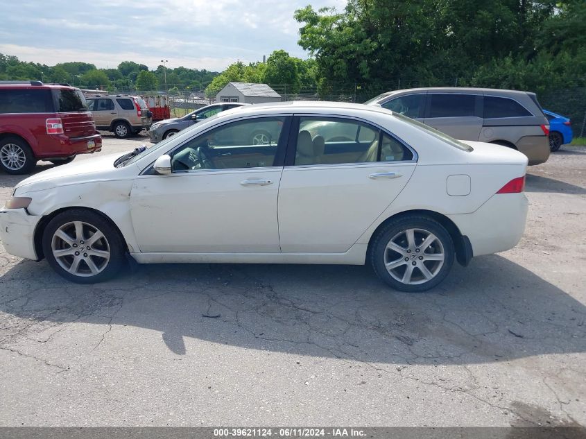 2005 Acura Tsx VIN: JH4CL96935C005681 Lot: 39621124