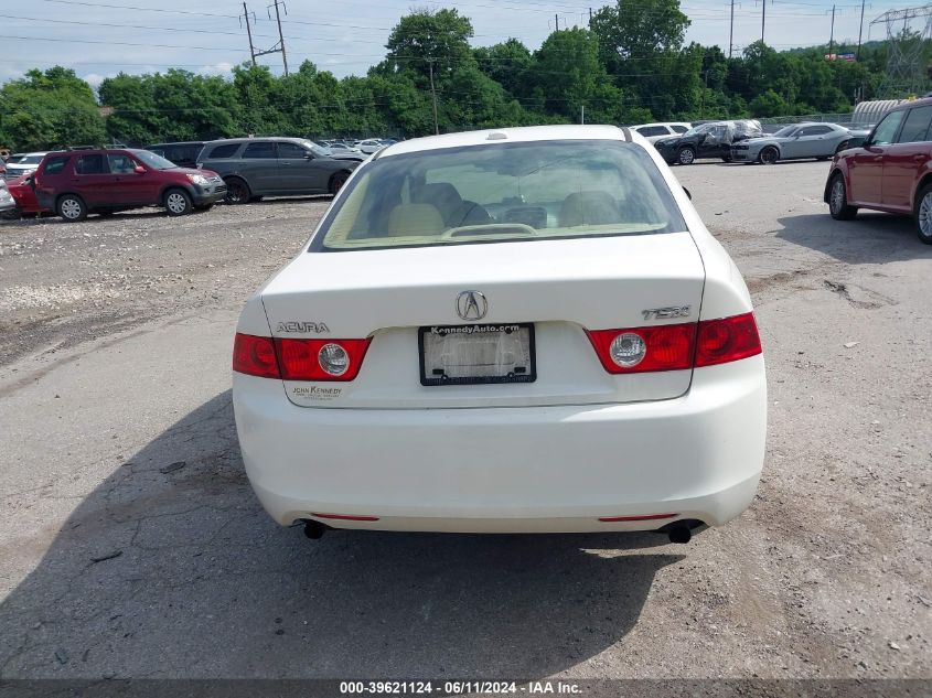 2005 Acura Tsx VIN: JH4CL96935C005681 Lot: 39621124