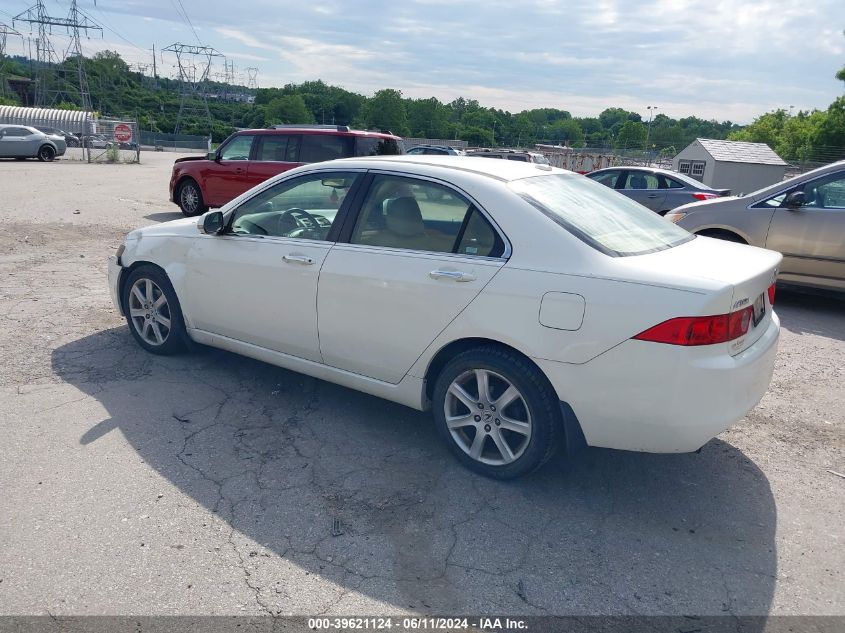 2005 Acura Tsx VIN: JH4CL96935C005681 Lot: 39621124