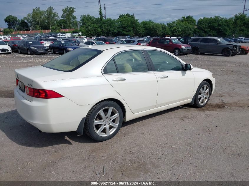 2005 Acura Tsx VIN: JH4CL96935C005681 Lot: 39621124