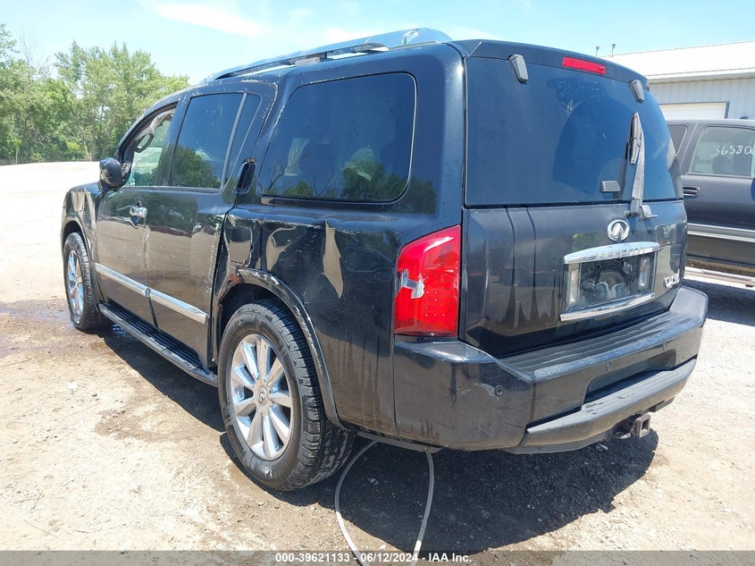 2010 Infiniti Qx56 VIN: 5N3ZA0NE3AN901203 Lot: 39621133