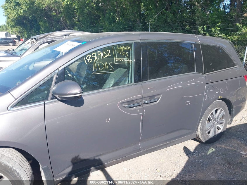 2014 Honda Odyssey Touring/Touring Elite VIN: 5FNRL5H91EB070081 Lot: 39621146