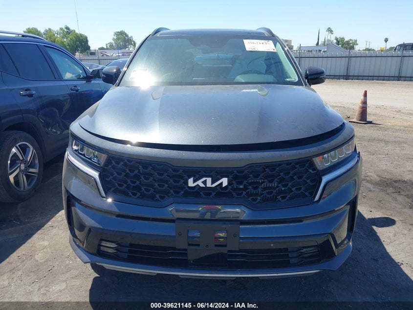 2023 Kia Sorento Ex VIN: 5XYRH4LF2PG253218 Lot: 39621145