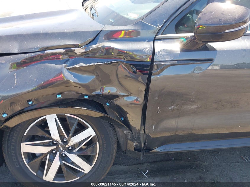 2023 Kia Sorento Ex VIN: 5XYRH4LF2PG253218 Lot: 39621145