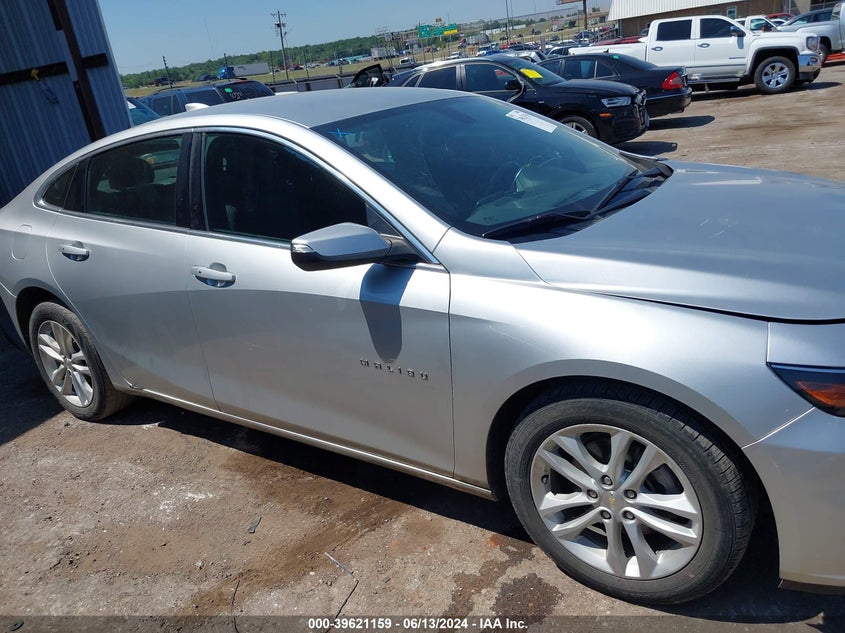 2018 Chevrolet Malibu Lt VIN: 1G1ZD5ST0JF125085 Lot: 39621159