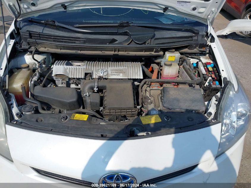 2014 Toyota Prius Three VIN: JTDKN3DU2E1756536 Lot: 39621169