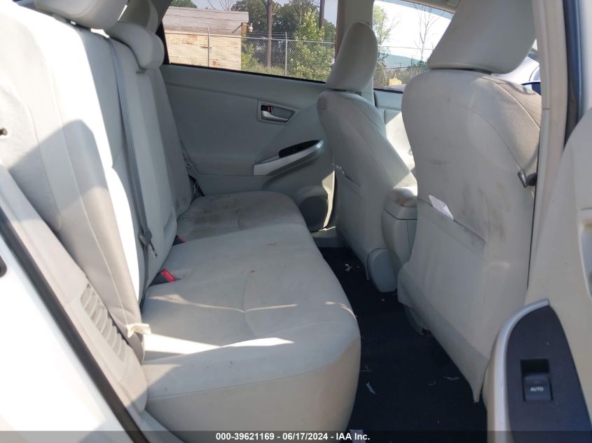 2014 Toyota Prius Three VIN: JTDKN3DU2E1756536 Lot: 39621169